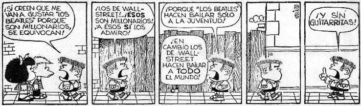 Mafalda y Los Beatles