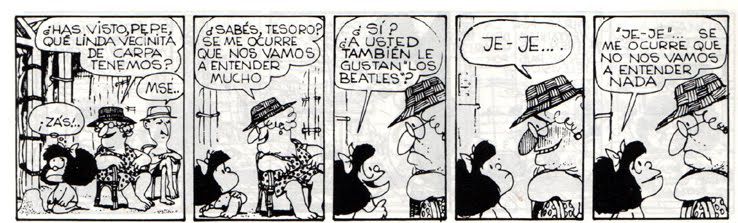 Mafalda y Los Beatles