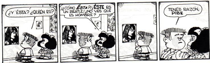Mafalda y Los Beatles