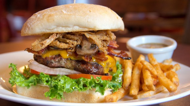 DOUBLE LOADED BEEF BURGER 