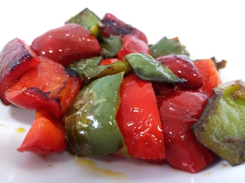 Pimiento morrón frito