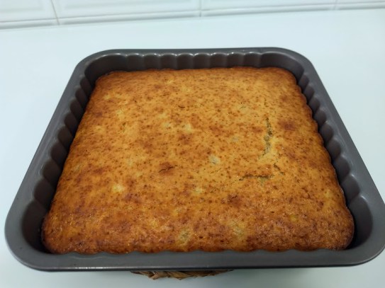 Bizcocho de plátano