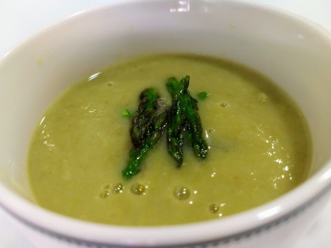 Crema de espárragos trigueros