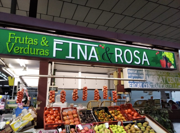  Frutería Fina y Rosa (parada del Mercat Central)