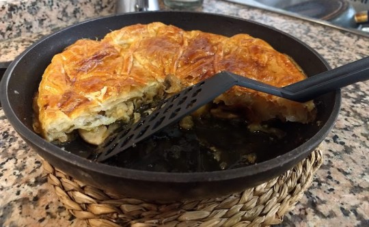 Pastel de pollo 