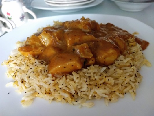 Pollo al curry