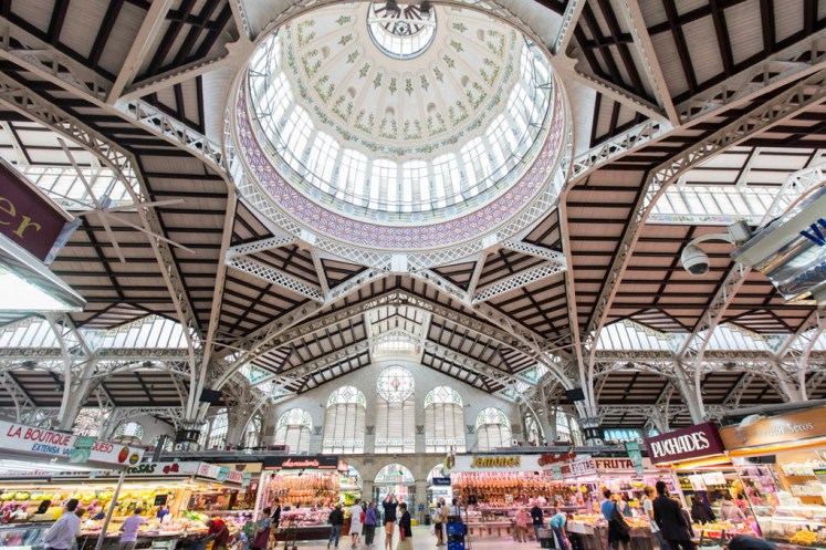 Mercado central de Valencia , fotografías de Eva Máñez