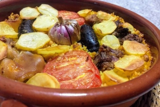 Arroz al horno