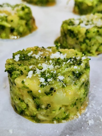 Timbal de brócoli y patata