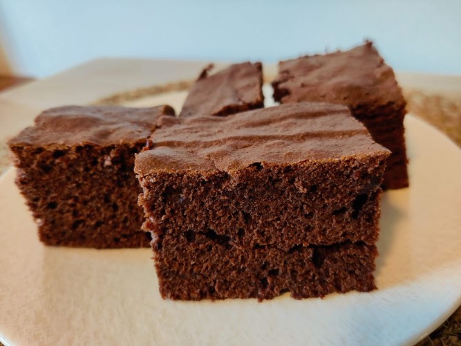 brownies de chocolate