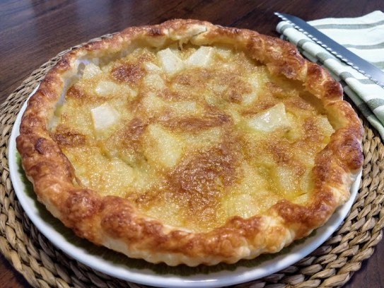 Tarta de pera