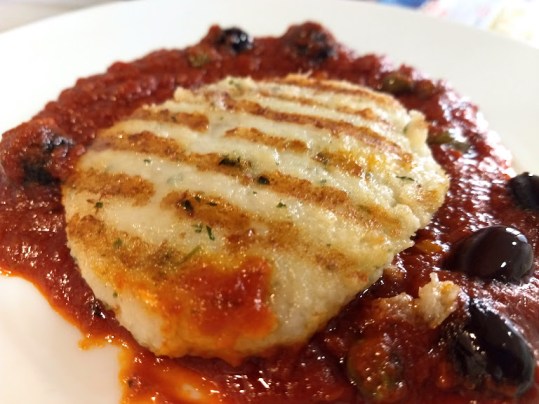 Hamburguesa de bacalao