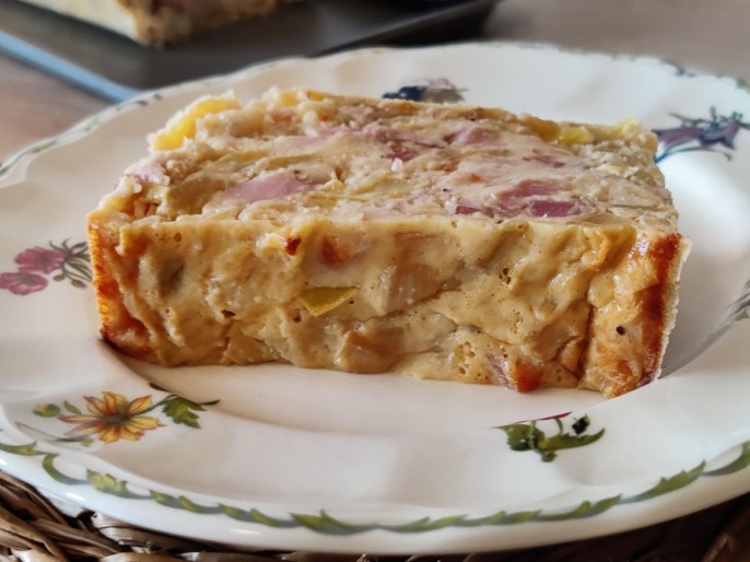 Pastel de puerros
