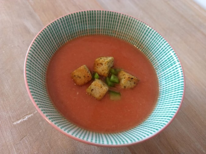 Gazpacho de sandia