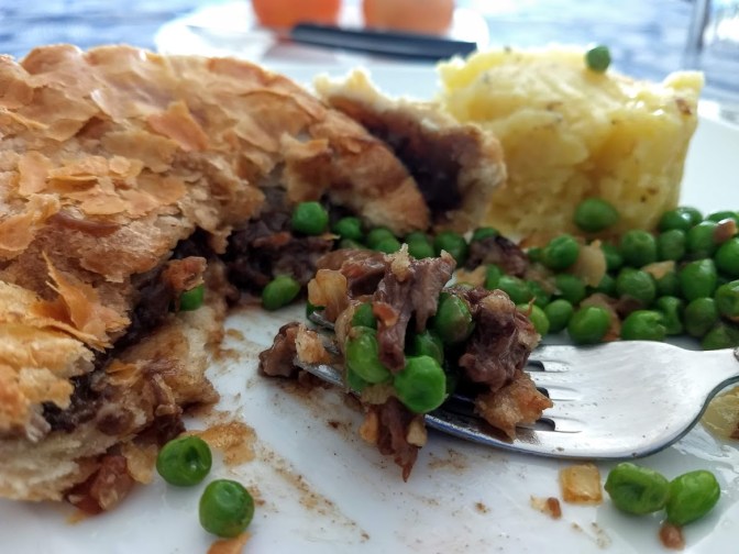 pastel de carne y guinness