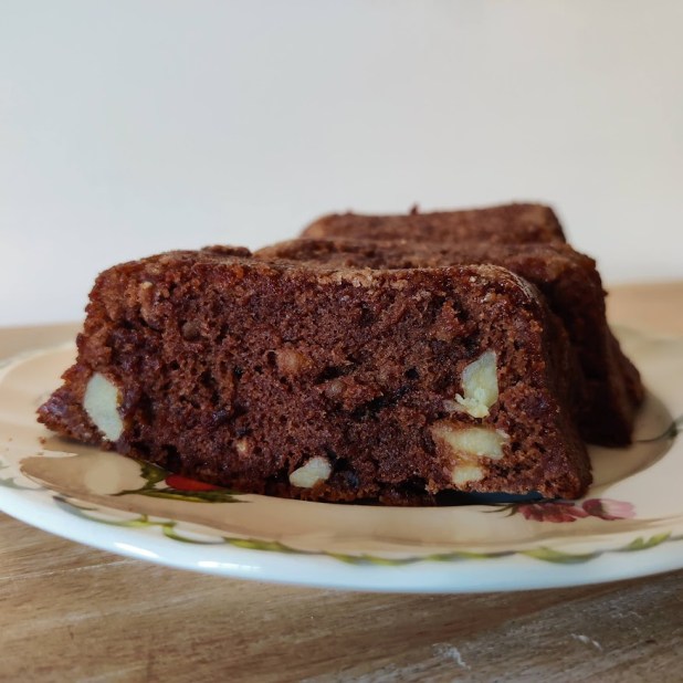Brownies con café y nueces Brownies con café y nueces