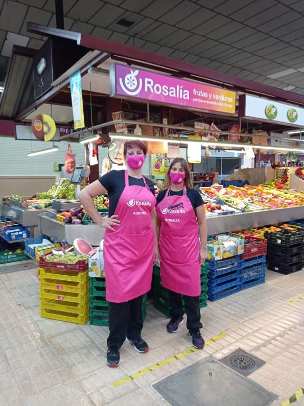 Frutas y verduras rosalía Cistella