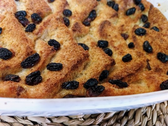 Bread and butter pudding